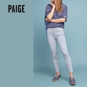 Paige Verdugo Mid-Rise Cropped Skinny Jean